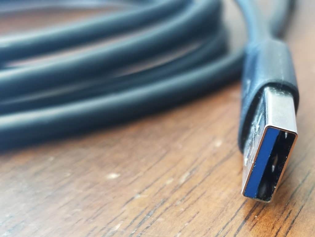 Identify USB 3.0 USB type A cable